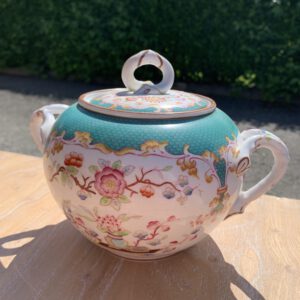 théiere chinoise colorée