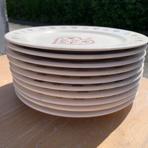 Lots De 6 Assiettes Savoyarde (Occasion)