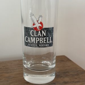 Verres "Clan Campbell" (Noir) (Neuf)