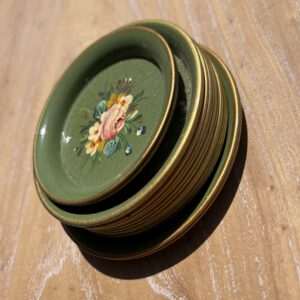 Services Assiettes Vertes Fleurie (Occasion)