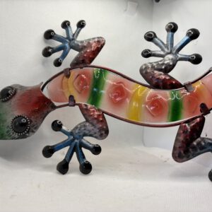 Deco Lezard Metal Rouge (Occasion)