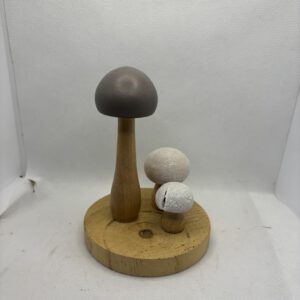 Champingon En Bois Décoratif (Neuf)