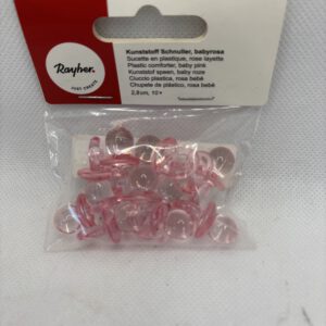 Sucette En Plastiques Rose (Neuf)