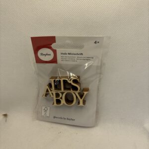 Déco "It'S A Boy" Lot 4 (Neuf)