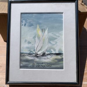 PEINTURE " VOILIER"