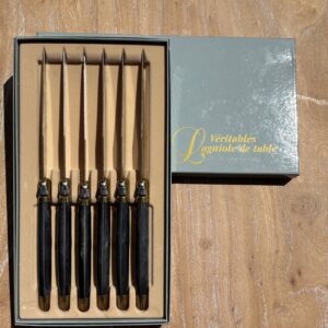 COFFRET COUTEAUX LAGUIOLES (NEUF)