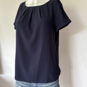 tee shirt fluide "Bleu nuit" (Occasion)
