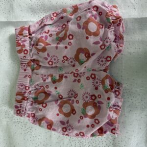 Short rose à fleurs