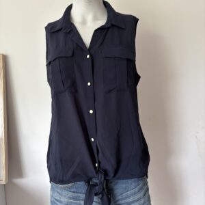 Chemisier "Bleu sans manche" (Occasion)
