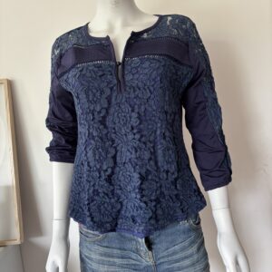 Tee shirt "Bleu Fleural" (occasion)