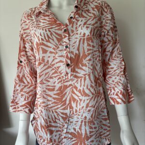 Chemisier "Orange et Bleu" (occasion)