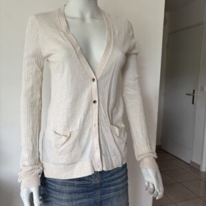 Gilet "uni beige"