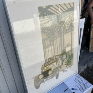 Cadre " la grande cascade"