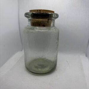 Pot en Verre avec bouchon en liège (Occasion)