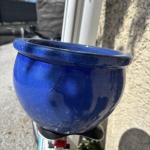 Pot de fleur Bleu