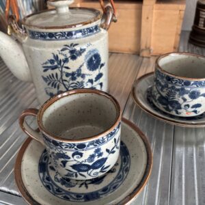 Set théiere + 2 tasses