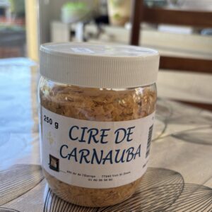 Cire de carnauba 250g (Neuf)