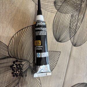 Cerne porcelaine "pebeo anthracite ( Neuf)