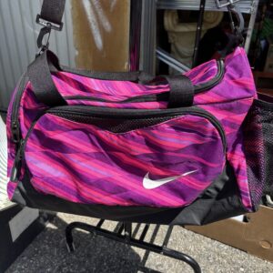 Sac "Nike" Rayé Rose (Occasion)